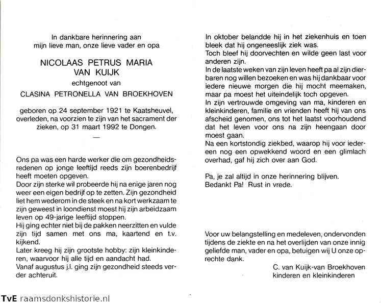 Nicolaas Petrus Maria van Kuijk- Clasina Petronella van Broekhoven.jpg
